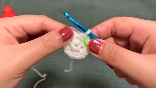 Crochet Snowman Ornament Pattern 3