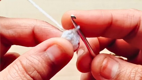 Crochet Spiral Hanging Doll Pattern 1