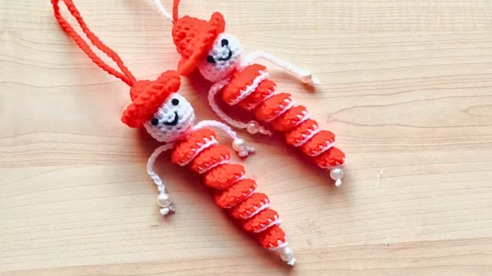 Crochet Spiral Hanging Doll Pattern 9