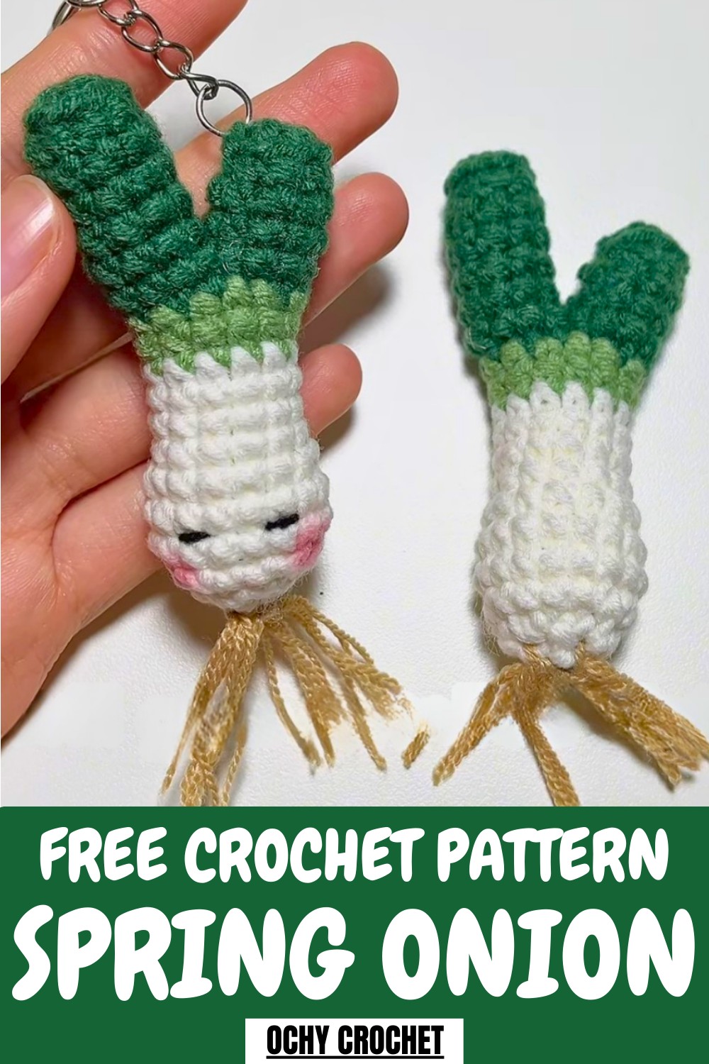 Crochet Spring Onion Pattern