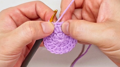 Crochet Star Mini Pouch Pattern 3