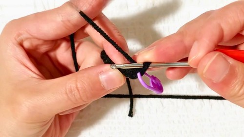 Crochet Stickman Bookmark Pattern 1