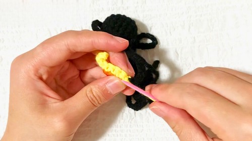 Crochet Stickman Bookmark Pattern 6