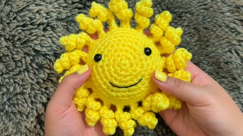 Crochet Sun Amigurumi Pattern 5
