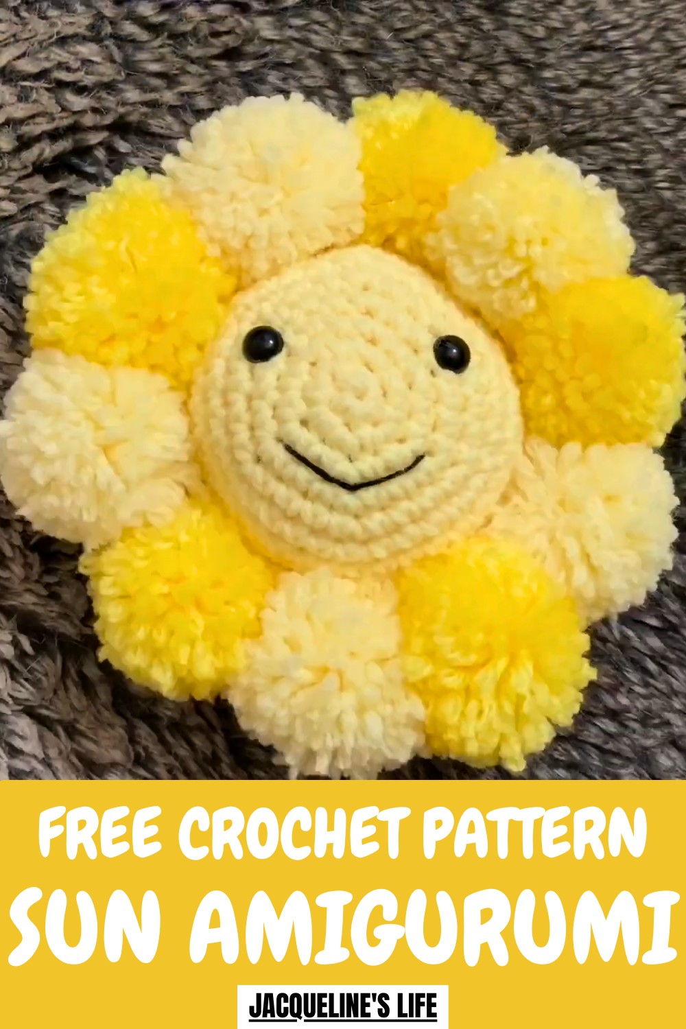 Crochet Sun Amigurumi Pattern