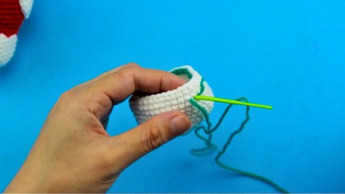 Crochet Super Mario Mushroom Pattern 5