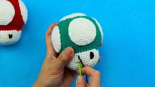 Crochet Super Mario Mushroom Pattern 7
