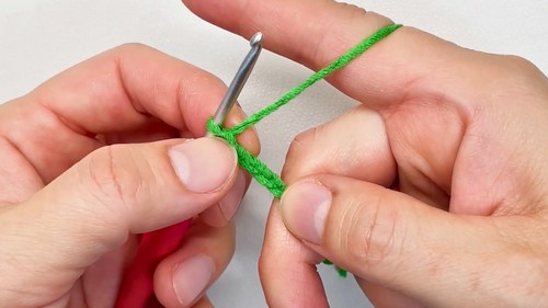 Crochet Tangerine Keychain Pattern 1