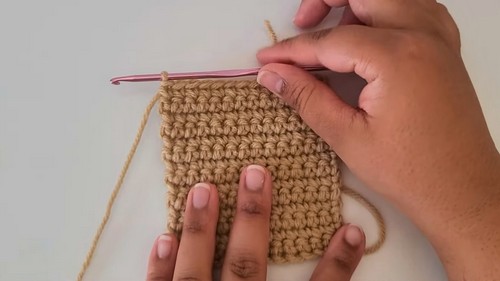 Crochet Toast Coaster Pattern 4