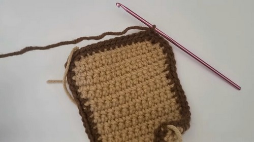 Crochet Toast Coaster Pattern 7