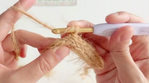 Crochet V-Neck Vest Pattern 2