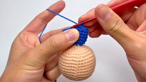 Crochet Vegeta Amigurumi Pattern 2