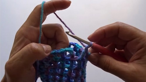 Crochet Water Bottle Holder Pattern 6