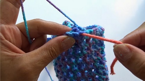 Crochet Water Bottle Holder Pattern 7