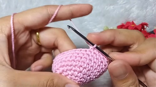 Crochet Whale Keychain Pattern 4