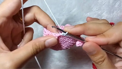 Crochet Whale Keychain Pattern 5