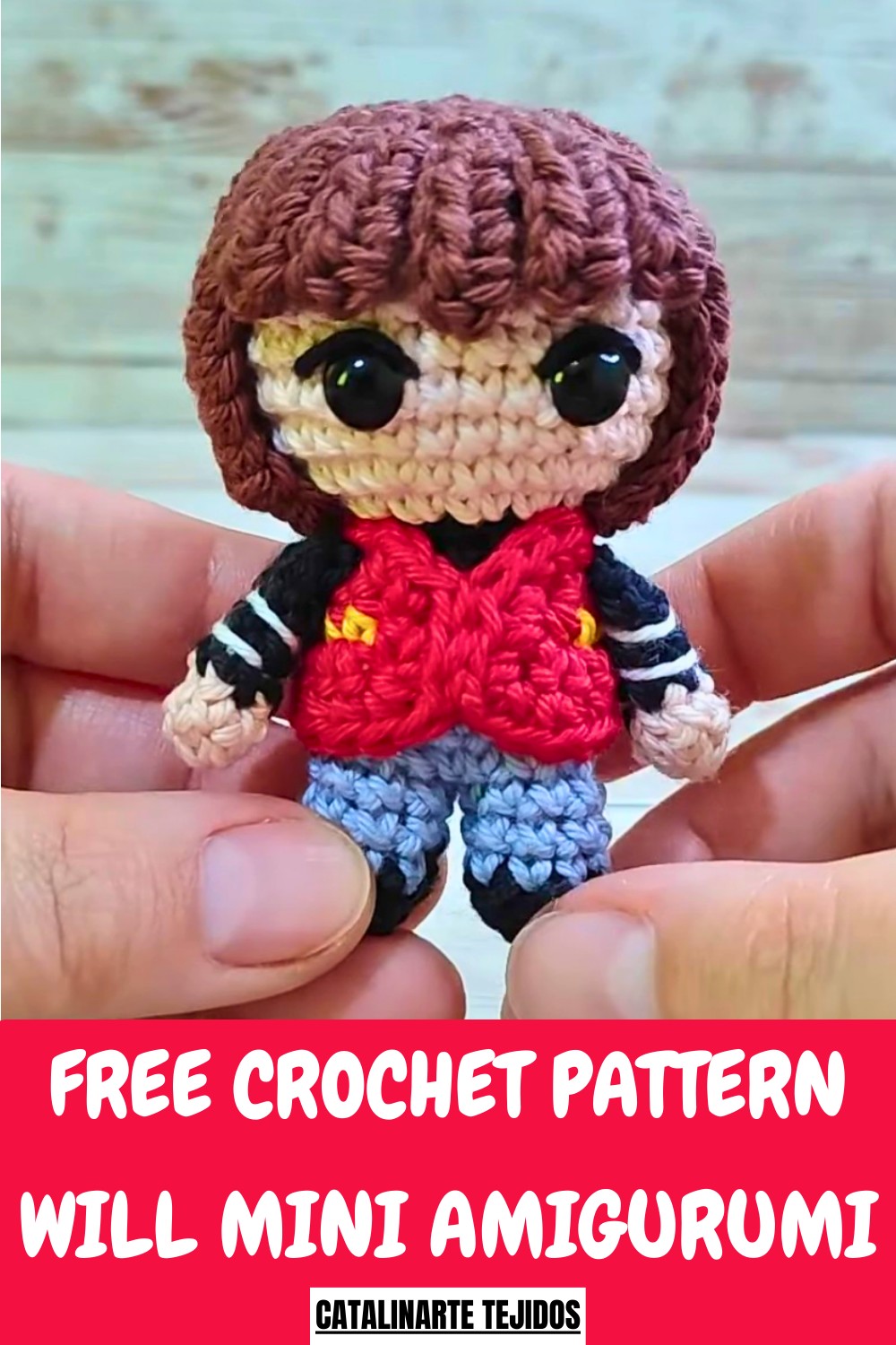 Crochet Will Mini Amigurumi Pattern