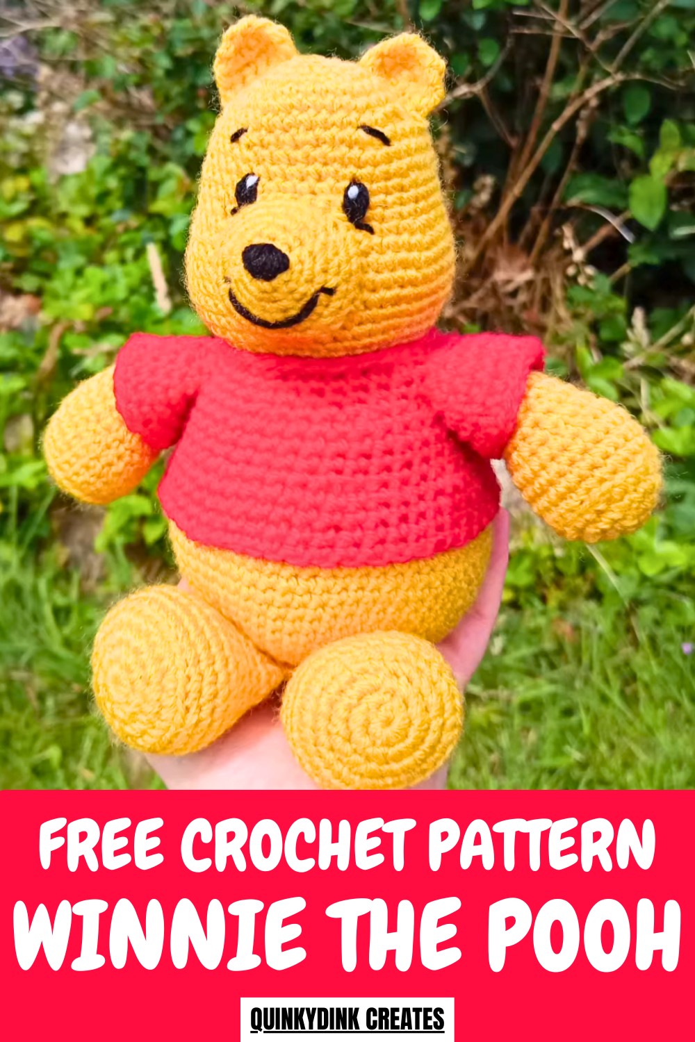 Crochet Winnie The Pooh Amigurumi Pattern