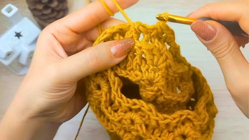 Crochet Winter Beanie Hat Pattern 6