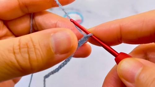 Crochet Wool Headband Pattern 1