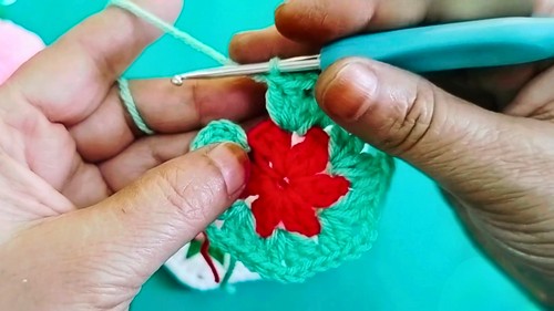 Cute Crochet Hexagon Pattern 4