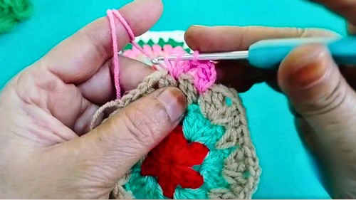 Cute Crochet Hexagon Pattern 6