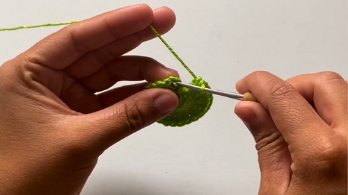 Cute Crochet Sunflower Pattern 2