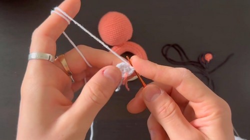 Cute Crochet Tiger Rattle Pattern 6