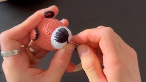 Cute Crochet Tiger Rattle Pattern 7