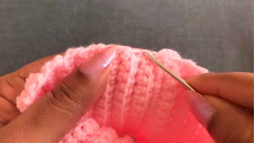Easy Crochet Baby Hat Pattern 5