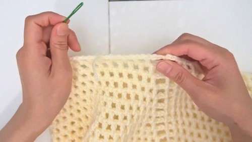 Easy Crochet Beach Tote Pattern 6