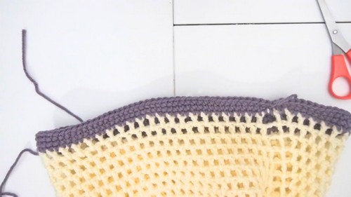 Easy Crochet Beach Tote Pattern 7