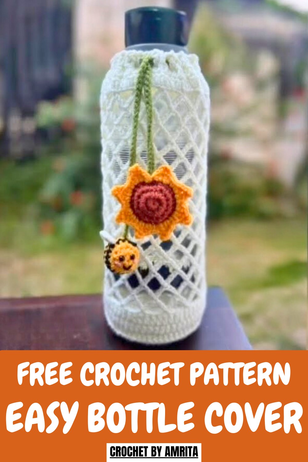 Easy Crochet Bottle Cover Pattern