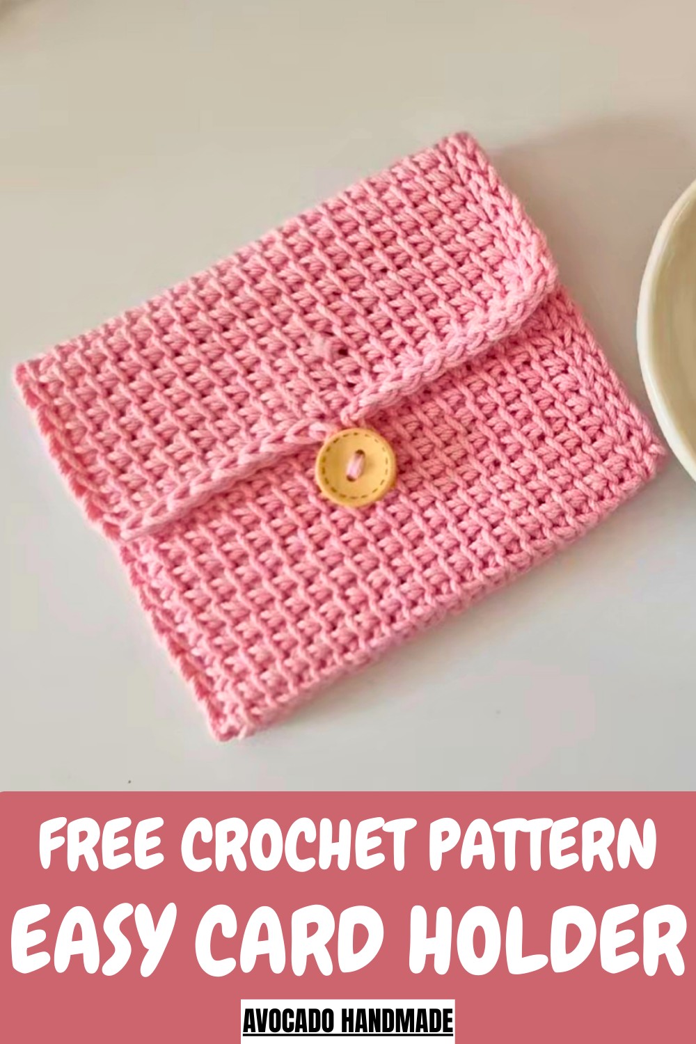 Easy Crochet Card Holder Pattern