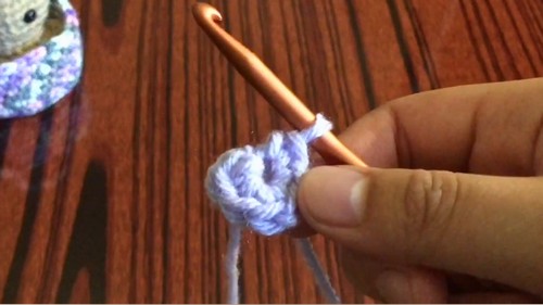 Easy Crochet Mini Baskets Pattern 1