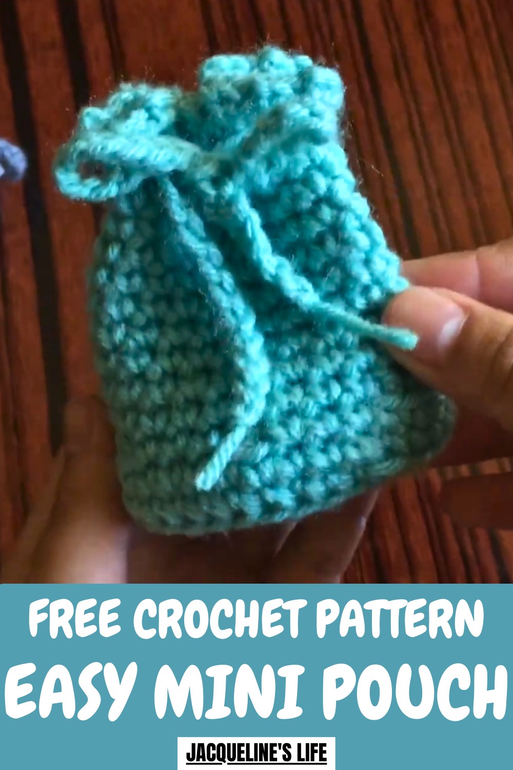 Easy Crochet Mini Pouch Pattern