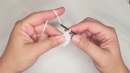 Easy Crochet Scrunchies Pattern 2