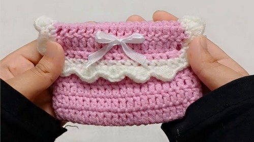 Easy Crochet Wallet Pattern 7