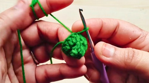 Mini Crochet Christmas Tree Pattern 4