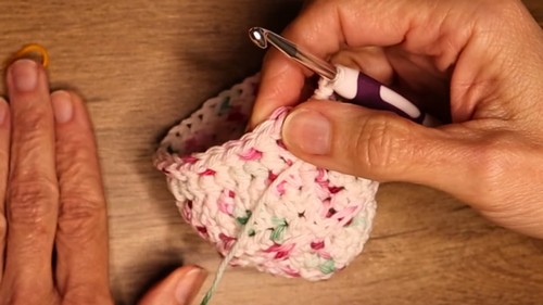 Quick Crochet Coffee Cozy Pattern 6