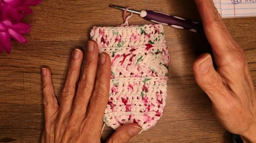 Quick Crochet Coffee Cozy Pattern 8