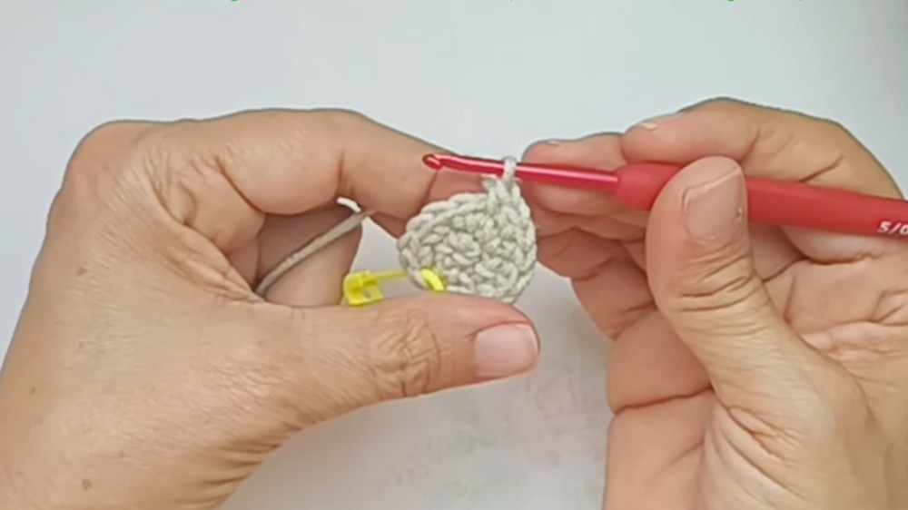 Crochet Mini Flower Pot