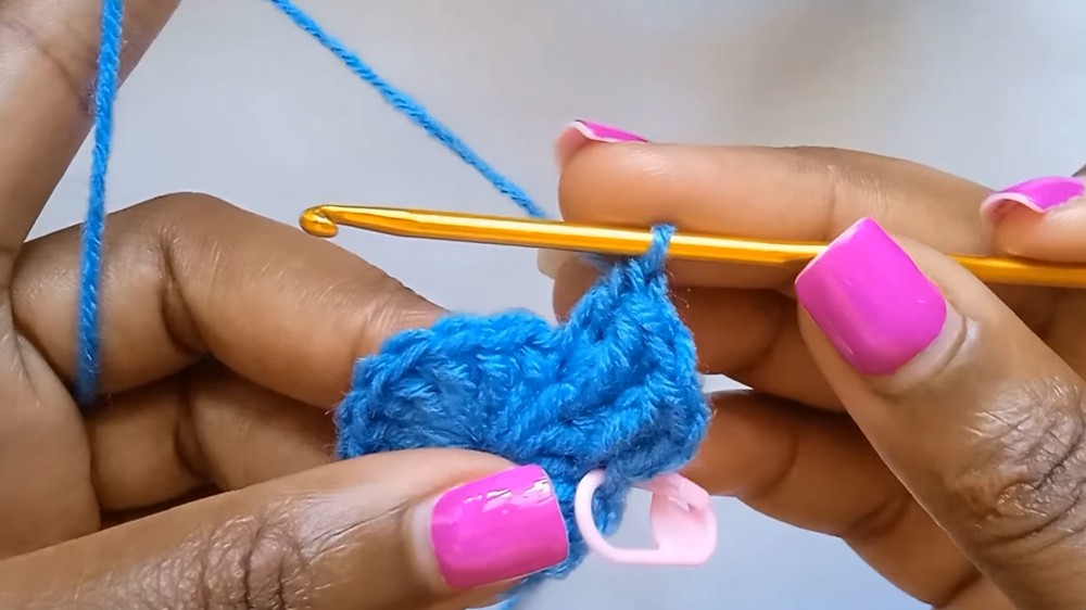 Crochet Spiral Ruffle Hat