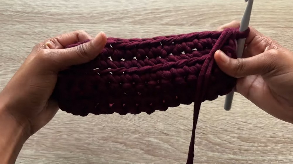 Crochet Chunky Reversible Bag