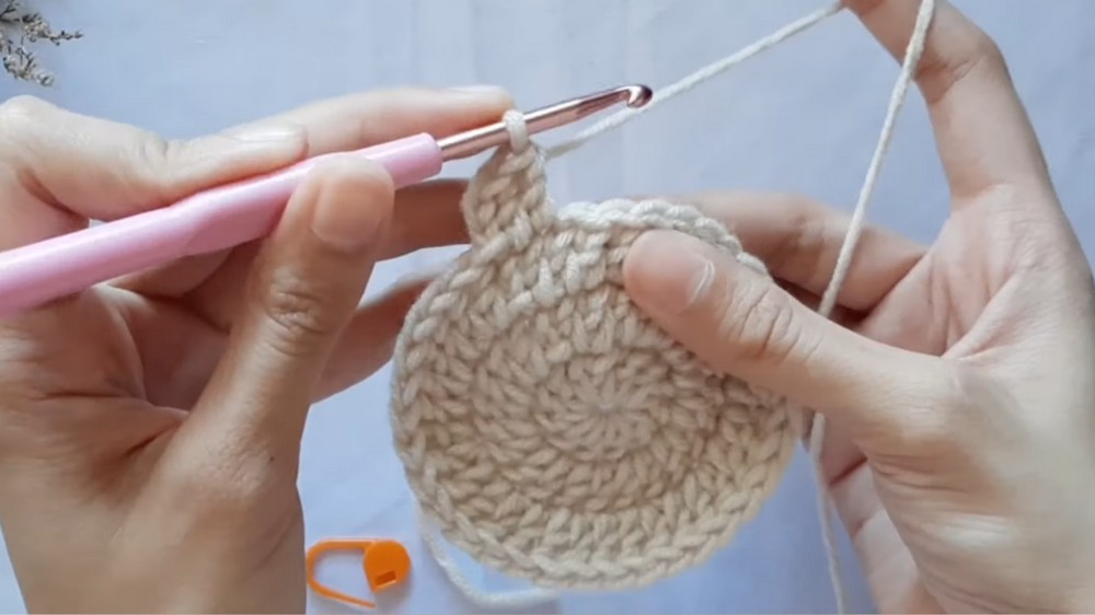 Crochet Baby Newsboy Cap