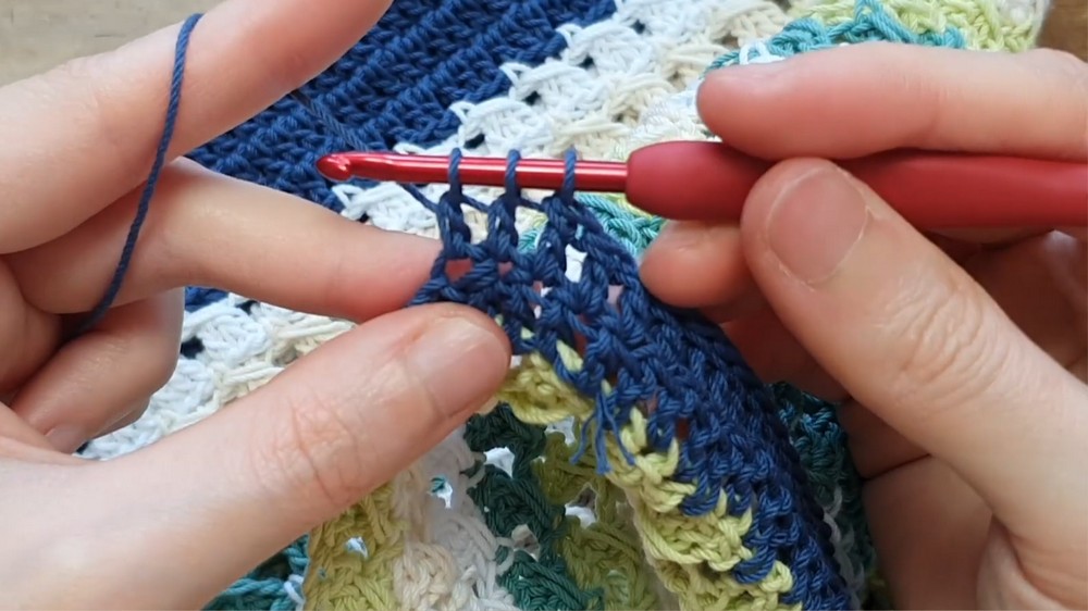 Crochet Market Tote Bag