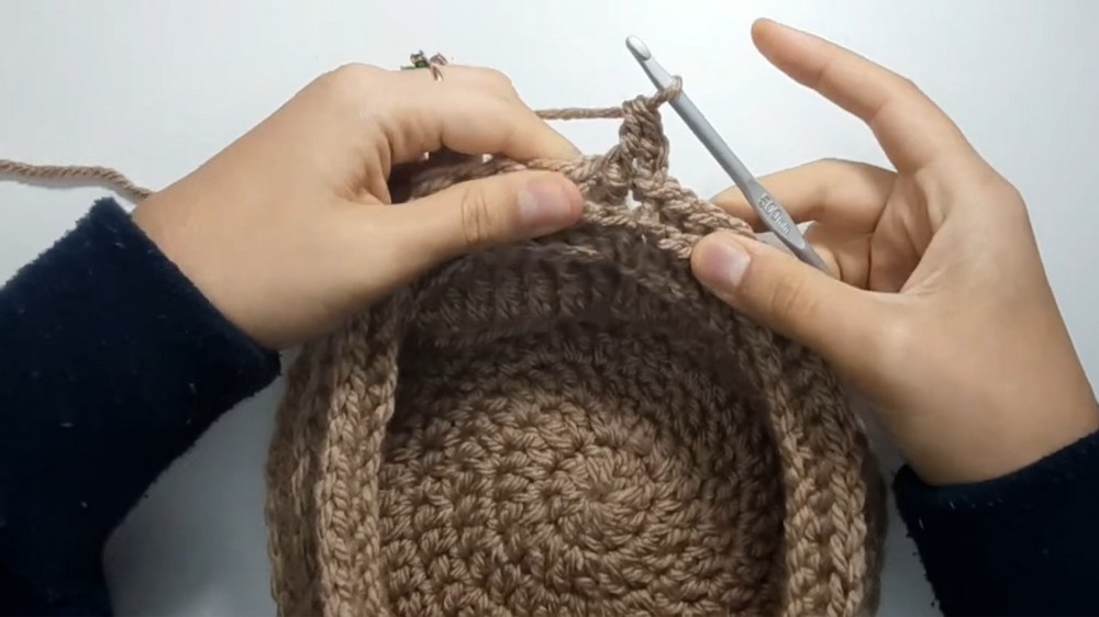 Crochet Rope Basket Storage