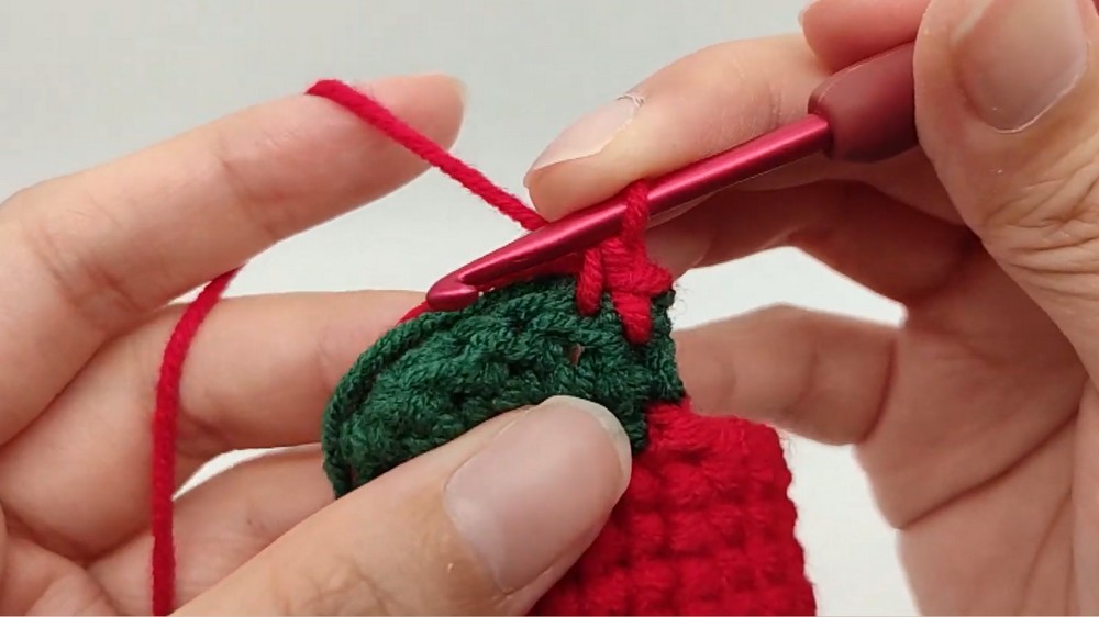 Crochet Socks Keychain
