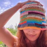 Crochet Colorful Bucket Hat