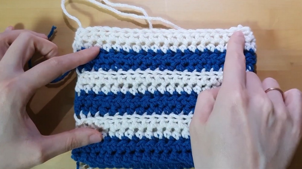 Crochet Drawstring Pouch